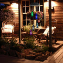 Solar Lanterns Wind Chime, Color Changing LED Light Wind Bell for Outdoor Newly