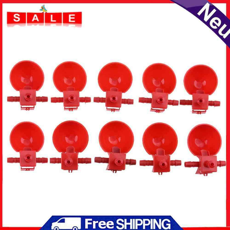 Wholesale Price 10pcs Automatic Bird Coop Feed Poultry Water Bech