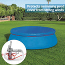 Swimming Pool Cover Cable Winch 100ft Aluminum Winch Winter Pool Cover (1) Newly