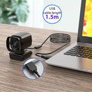 Camera Rotatable HD 1080P Webcam USB Webcam HD Video Camera Computer Webcam