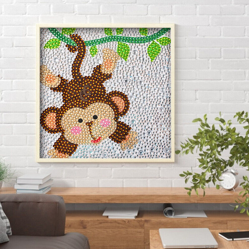 Diamond Painting Cartoon Animal Full Special Drill Rhinestone Kit (DXZ032) Newly
