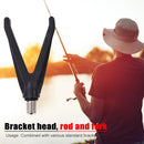 Fishing Rod Holder U/V Shaped Nylon Outdoor Pole Rest Head Carp Fishing Tackle