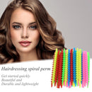 Long Spiral Hair Perm Rod Hairdressing Styling Curler Rollers (01 35pcs)