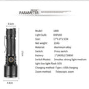 LED Flashlight Light Flashlight Powerful Flashlight High Powe Torch