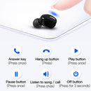 Sports Mini Stereo Handsfree Headset Earplugs Headphones Bluetooth