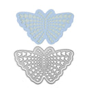 2pcs Butterfly DIY Cutting Dies Stencil Scrapbook Embossing Album Card Gift