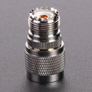 Walkie-Talkie Cable Connector L16 Male Plug to UHF SL-16 PL259 Female RF Adapter