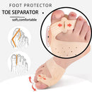 Bunion Splitter Toe Separator Sleeve Foot Care Pain Relief Toe Corrector