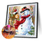 5D DIY Full Drill Diamond Painting Christmas Snowman Cross Stitch (B1450) Newly