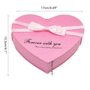 10Pcs Rose Bath Soap Flower Petal Heart Box For Wedding Valentine's Day Gift