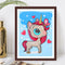 DIY 5D Cartoon Horn Horse Part Special Shape Diamond Painting Kit (T049)