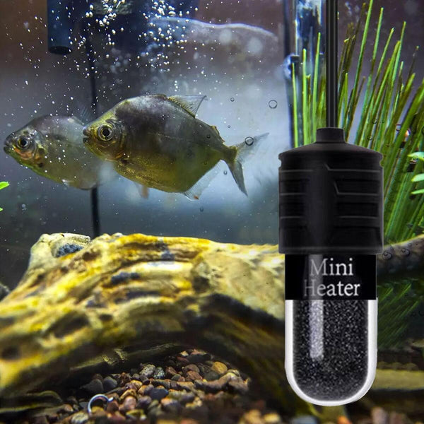 1*Mini Aquarium Fish Tank Heater USB Heating Rod Thermostat Heater Submersible~
