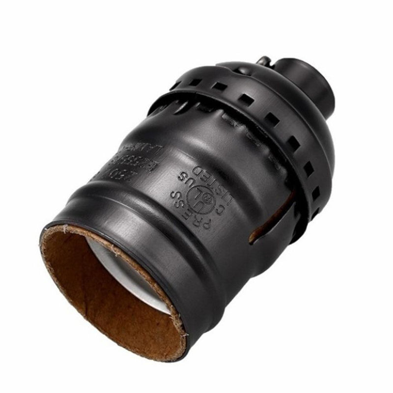 Edison Screw Base Aluminum Shell E27 Bulb Lamp Holder Pendant Lighting Socket