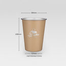 #A Outdoor Camping Water Cup Stainless Steel Travel Hiking Milk Coffee Tea Mugs