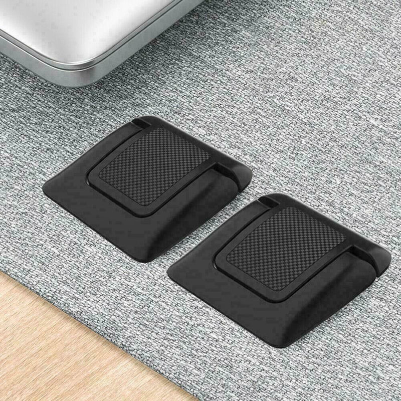2 x Portable Mini Laptop Invisible Stand Plastic Foldable Notebook V8F0 O5X2