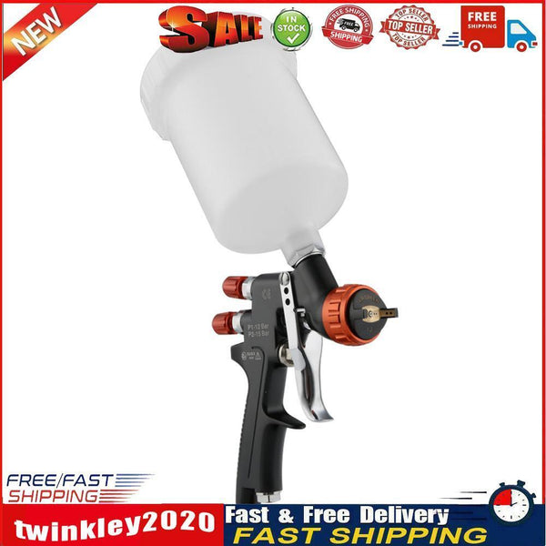 Car Paint Sprayer HVLP High Atomization Spray Gun Gravity Coating Airbrush Newly