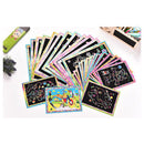 Kids Handmade Scratch Paper Colorful Drawing Scraping Painting Toys Random