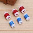 DIY 10pcs Manual Crochet Knitting Row Counter Round Stitch Weaving Tool