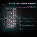 Universal Computer Regulator CPU Splitter Cooler Speed Controller Adapter