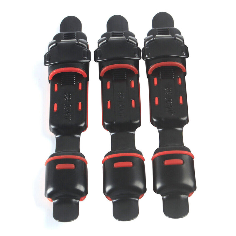 Metal Fishing Reel Seat Deck Rod Clip Holder Fitted Wheel Rubber Cushion To