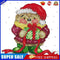 Partial Embroidery DIY 14CT Stamped Canvas Cross Stitch Christmas Gift Kit