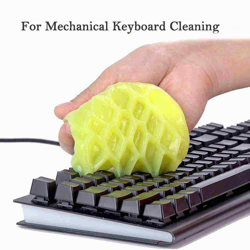Magic Sticky Dust Dirt Cleaners Soft Glue Gum Gel Car Keyboards Cleaning P best