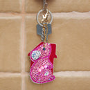 5pcs DIY Full Drill Special Shaped Diamond Painting Animal Key Ring Embroid