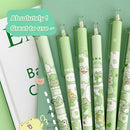 Frog Pattern Black Ink Cute Cartoon Stationery Gel Pen Student Office Supplies