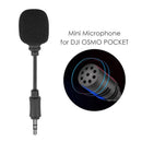 For DJI OSMO POCKET/ACTION Microphone Live Vlog PTZ Action Camera 3.5mm Mini Mic