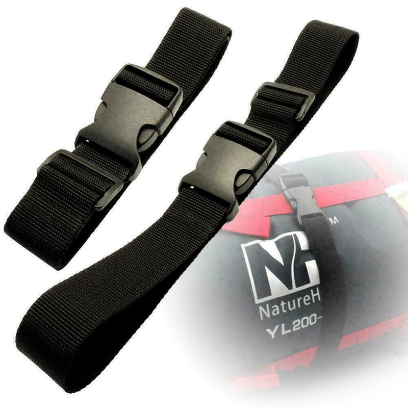 Black Small Travel Luggage Straps Short Adjustable Suitcase Belt Buckle Z5X0