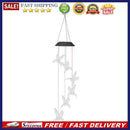 Solar Wind Chime Lamps Color Changing Hummingbird Pendant Lights Garden Decor