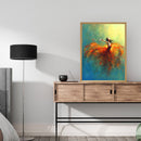 Frameless Dancing Girl Oil Paint By Numbers Kit DIY Acrylic Handmade Handic