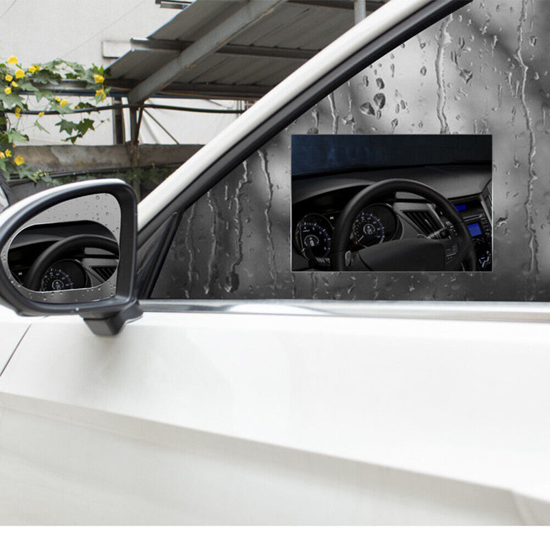 2 Pack Car Side Window Protective Film Clear Anti Fog Rainproof Film Universal