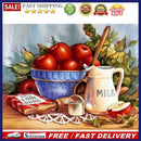 5D Diamond Painting Fruit Full Round Drill DIY Rhinestone Decorative Home Dec
