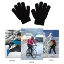 Knitted Gloves Men Women Winter Fleece Outdoor Travel Camp Cycling Warm Glo