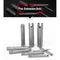 6pcs/set Remove Stripped Damaged Wire Screw Tap Extractor Drill Bits Set Newly
