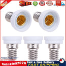 5pcs/pack E14 to E12 Adapter Light Bulb Lamp Base Holder Converter Socket Newly