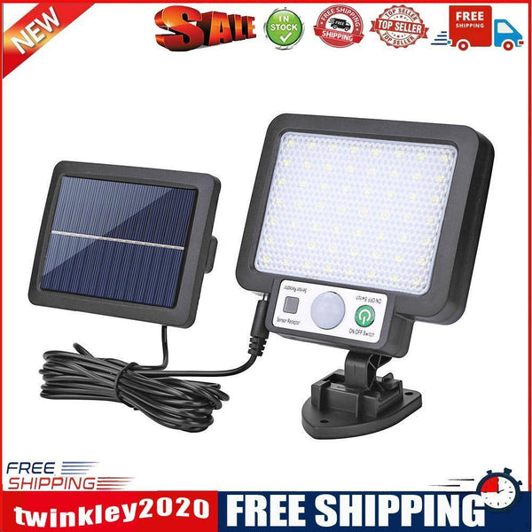 LED Split Solar Wall Light Waterproof Motion Sensor Lamp Street Light (A)