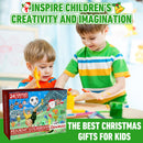 24 Grids Xmas Soccer Toys Box Unique Christmas Calendar Box Holiday Party Favors