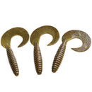 3pcs 8.5 cm U-Shaped Artificial Soft Lure Wobbler Bait Fishing Tackle(SC006