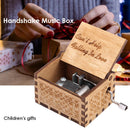 Handmade Wooden Music Boxes Birthday Gifts Special Festival for Lovers Children