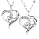 Anniversary Gifts Animal Pendant Zircon Elephant Necklace "Always In My Heart"