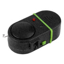 Fishing Alarm Electronic LED Fish Bite Sound Alarm Black On FishingRod S6W8