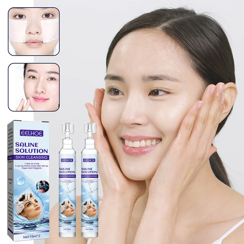 2pcs 15ml Cleaning Solution Supplies Physiological Saline for Tattoo Pierci