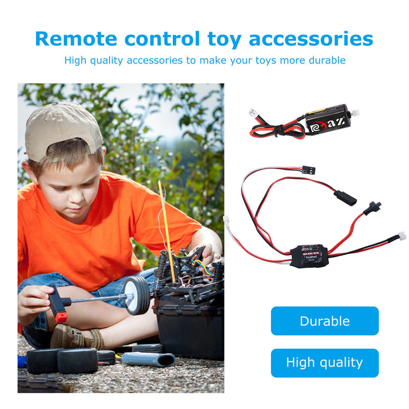 #A Brushed Motor RC Crawler Motor 050 with 30A ESC Electric Speed Controller 5V/