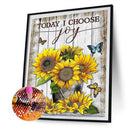 Diamond Painting Colorful Flowers Full Round Drill DIY Crafts Picture Home De