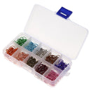 300pcs 10 Colors Gourd Safety Pins Metal Clips Knitting Stitch Marker (2) Newly