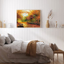 5D Diamond Painting Kit Maple Forest Full Round Drill Rhinestone DIY Crafts