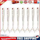 8pcs Soft Fish Fork Tail Fishing Lures Artificial 1.7g 8cm Bionic Baits (A)
