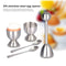 Egg Topper Cracker Set, Cutter with 2 Cups, 2 Spoons, for Hard, Soft Boiled Eggs